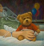 teddy bear, intensive care unit