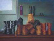 old shoes, shoe repair